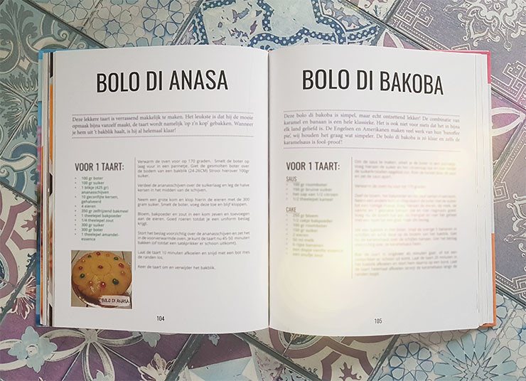 Antilliaanste taart bolo di bakoba bananentaart banaantaart karamel salted caramel