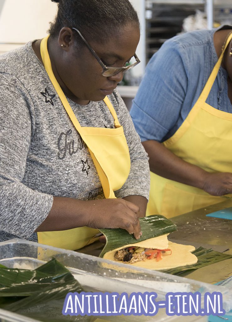 ayaka hallaca recept antilliaans eten venezolaanse ayaca kerstmis jurino workshop