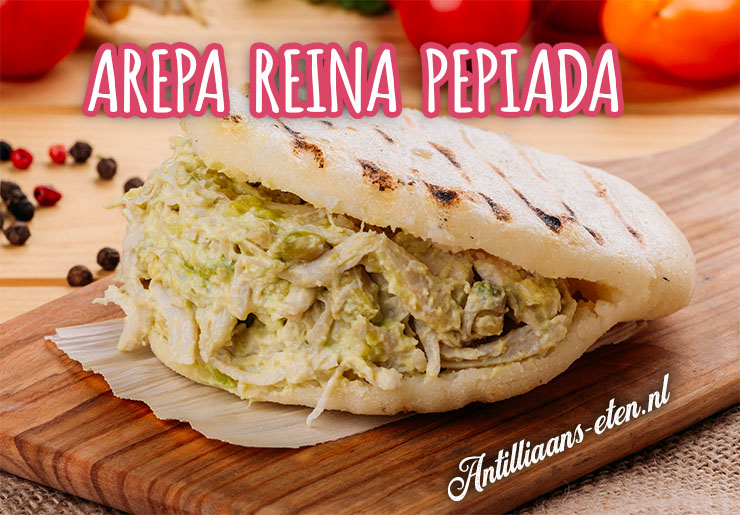 Arepa reina pepiada recept antilliaanse venezolaanse arepa recipe Arepa reina pepiada recept antilliaanse venezolaanse arepa recipe