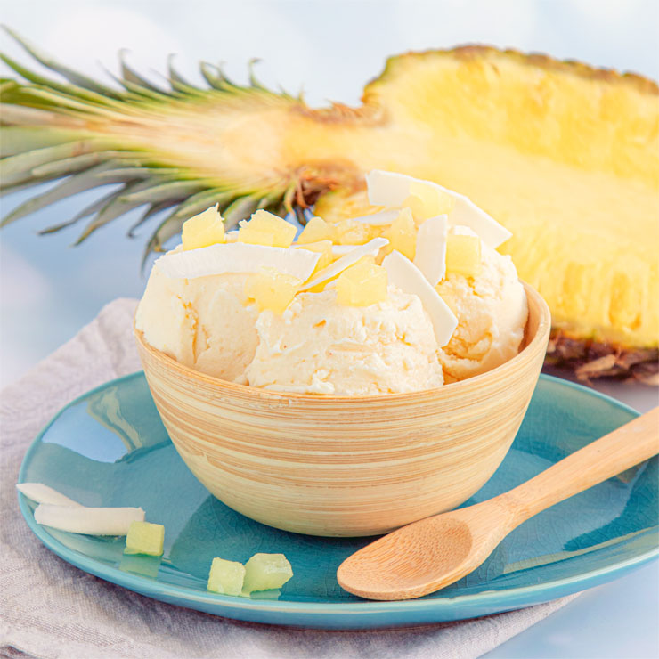 Zelf ijs maken: Zuurzak-ijs met ananas en kokos ⋆