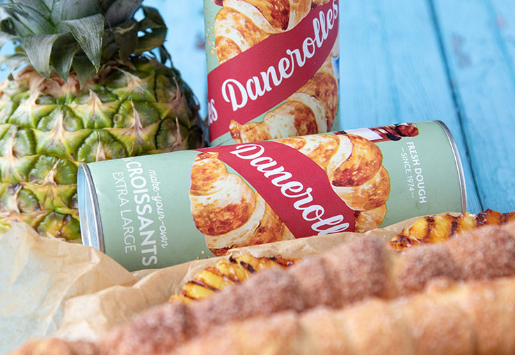 zoete barbecue broodjes met kaneel recept met Danerolles